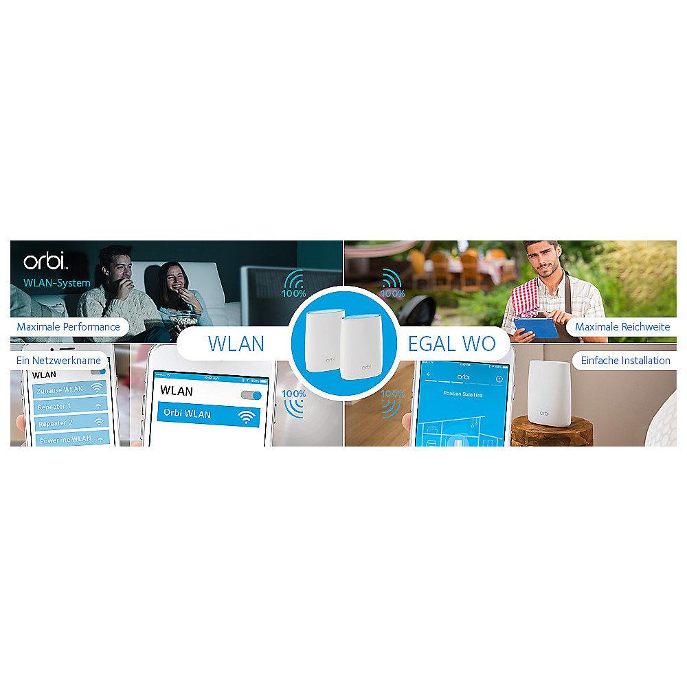 Netgear ORBI Add-On AC2200 Satellit für Tri-Band WLAN System