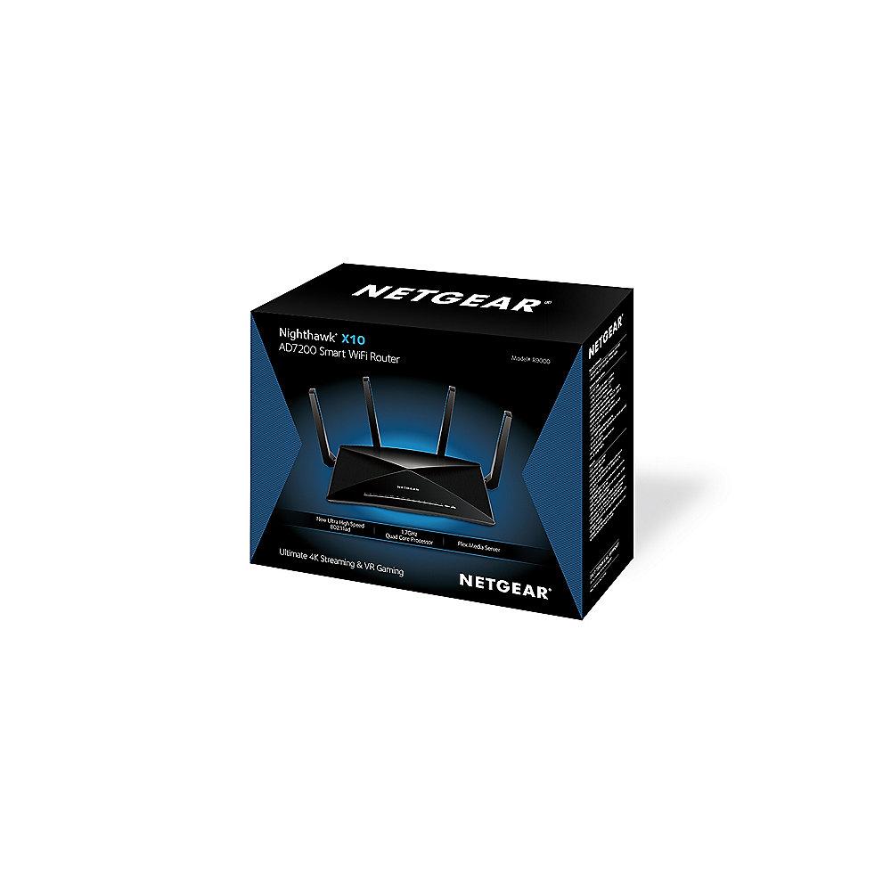 Netgear R9000 Nighthawk X10 AD7200 Quad-Stream WLAN Gigabit Router