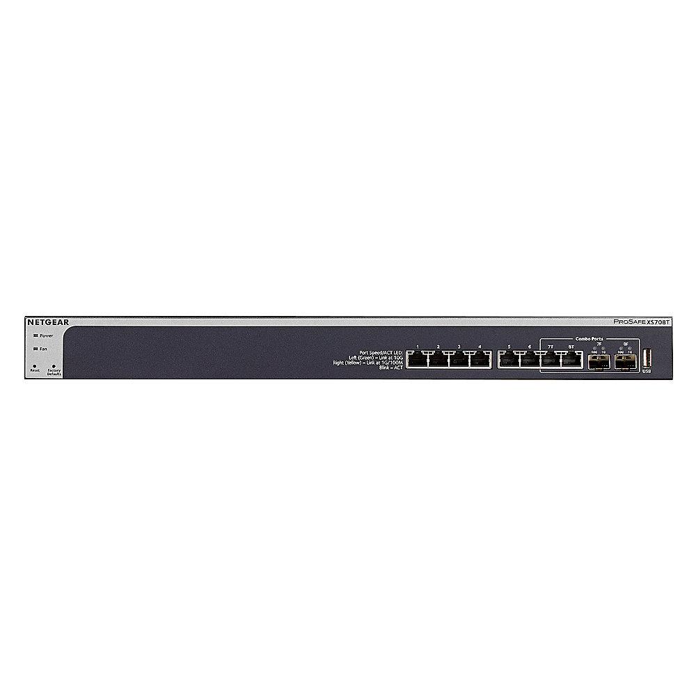 Netgear XS708T ProSafe 8x 10Gigabit Smart Switch (shared 2x SFP )
