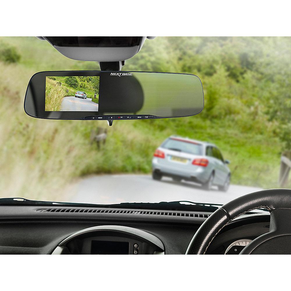 Nextbase Mirror Dash Cam G-Sensor 10cm Display 1080p GPS Rückspiegel WLAN, Nextbase, Mirror, Dash, Cam, G-Sensor, 10cm, Display, 1080p, GPS, Rückspiegel, WLAN