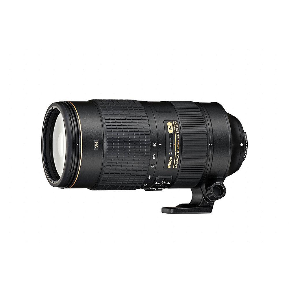 Nikon AF-S Nikkor 80-400mm f/4.5–5.6 G ED VR Tele Zoom Objektiv *Aktion*