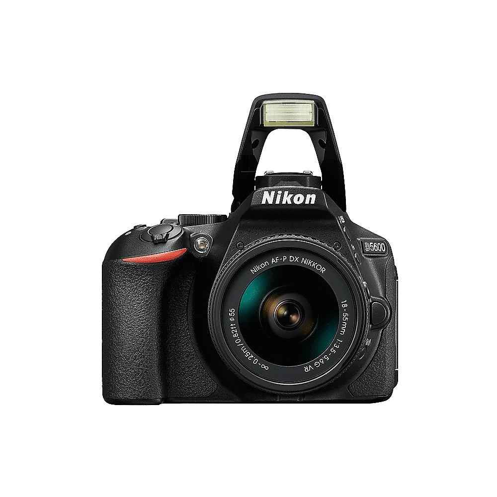 Nikon D5600 Kit AF-P DX 18-55mm f/3.5–5.6 G VR Spiegelreflexkamera