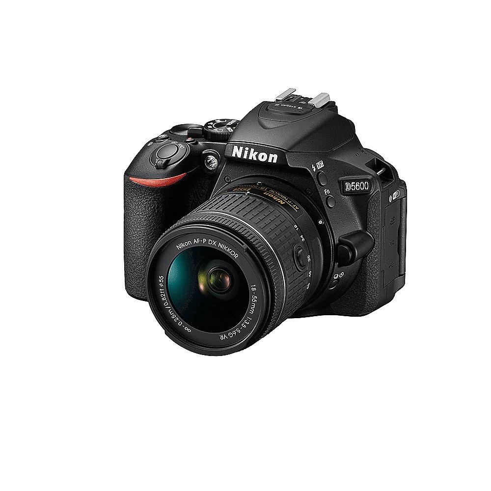 Nikon D5600 Kit AF-P DX 18-55mm f/3.5–5.6 G VR Spiegelreflexkamera