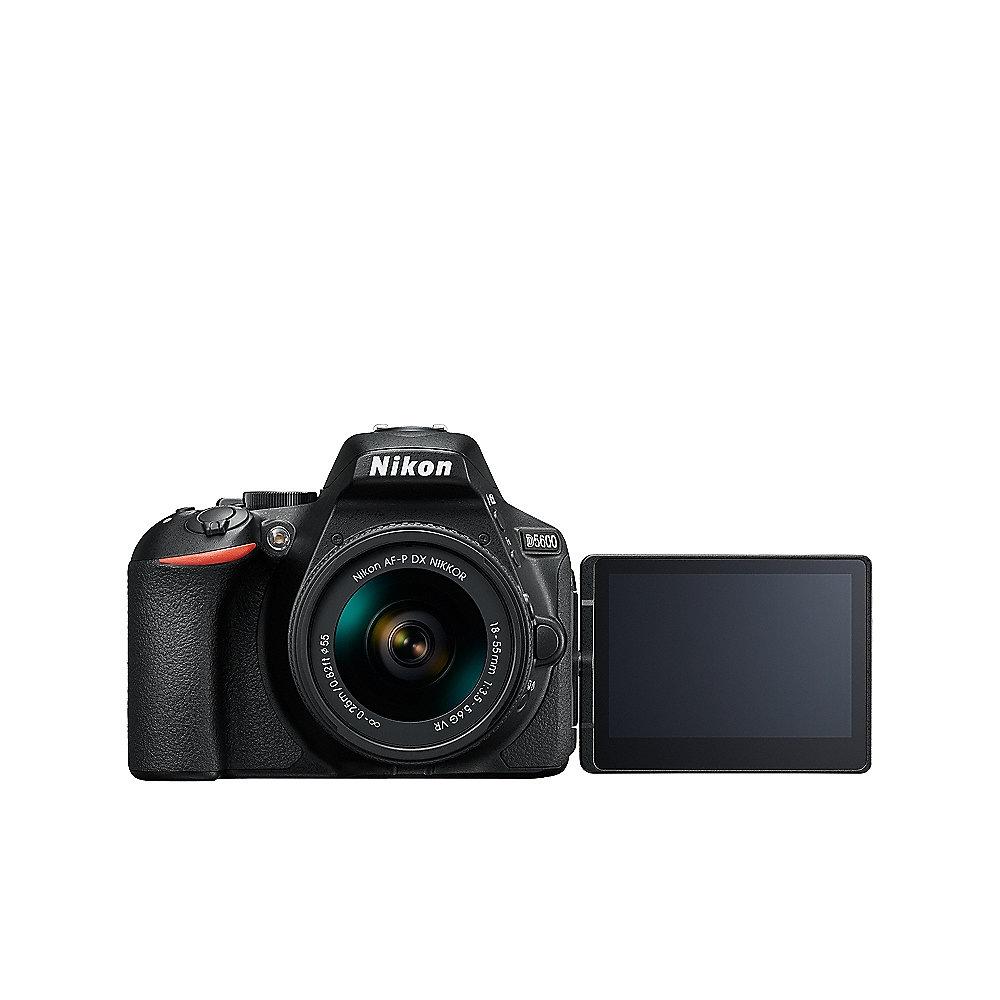 Nikon D5600 Kit AF-P DX 18-55mm f/3.5–5.6 G VR Spiegelreflexkamera