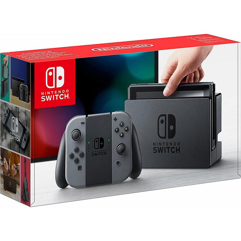 Nintendo Switch Konsole   Joy-Con grau