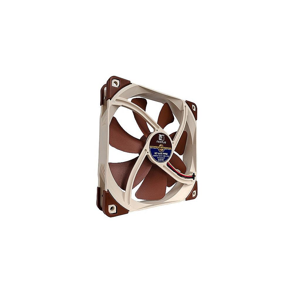 Noctua NF-A14 PWM Gehäuse Lüfter  - 140mm, Noctua, NF-A14, PWM, Gehäuse, Lüfter, 140mm