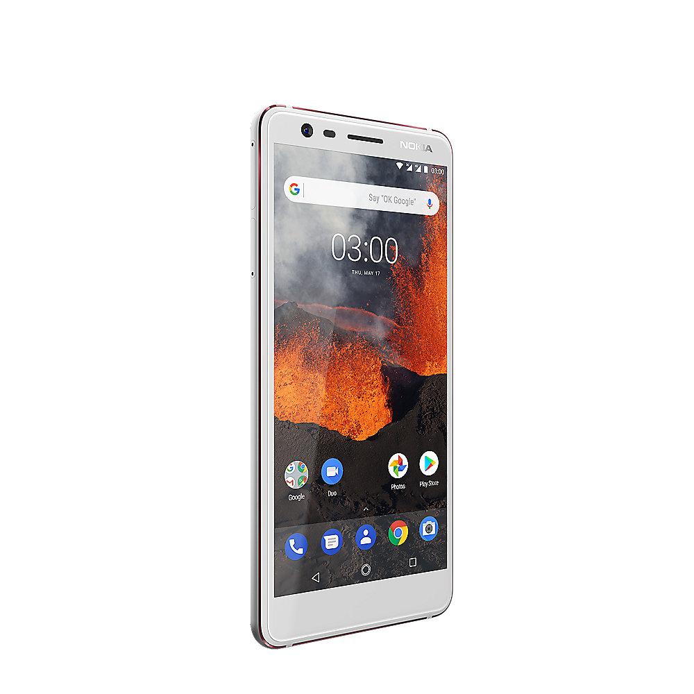 Nokia 3.1 (2018) 16GB Dual-SIM weiß mit Android One, Nokia, 3.1, 2018, 16GB, Dual-SIM, weiß, Android, One