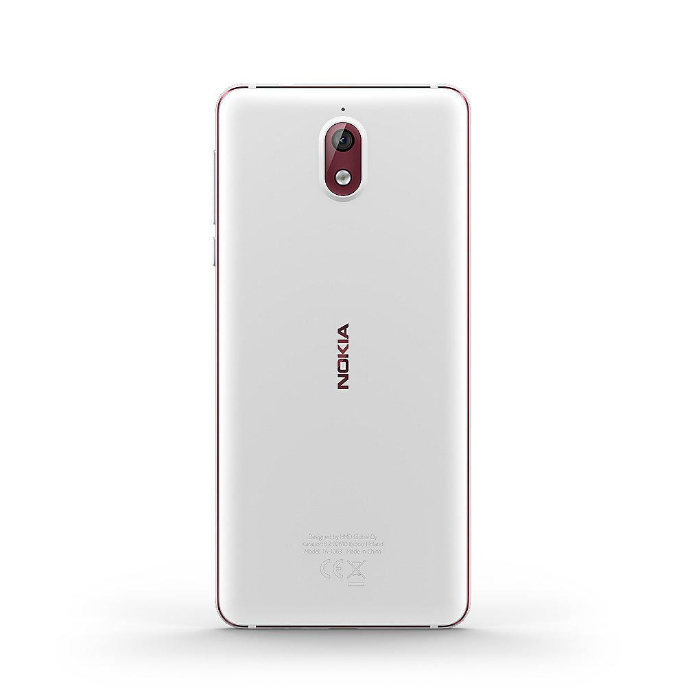 Nokia 3.1 (2018) 16GB Dual-SIM weiß mit Android One, Nokia, 3.1, 2018, 16GB, Dual-SIM, weiß, Android, One