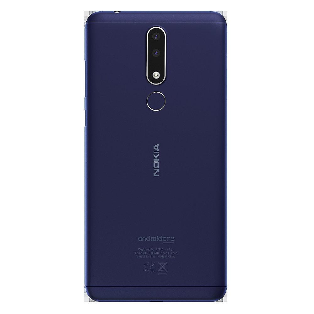 Nokia 3.1 Plus 16GB Dual-SIM blau mit Android One