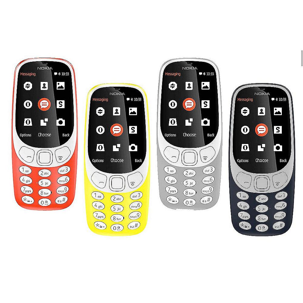 Nokia 3310 (2017) Dual-SIM rot, Nokia, 3310, 2017, Dual-SIM, rot