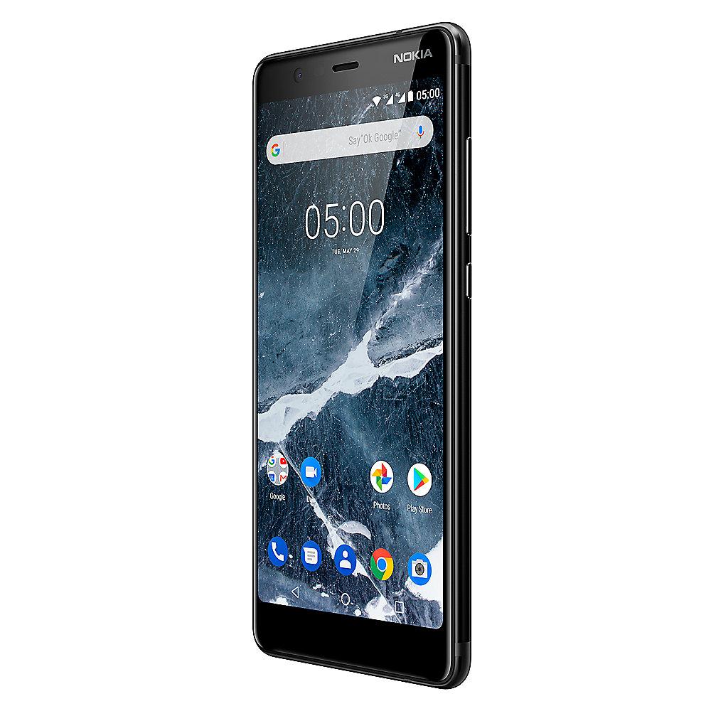 Nokia 5.1 (2018) 16GB Dual-SIM schwarz mit Android One