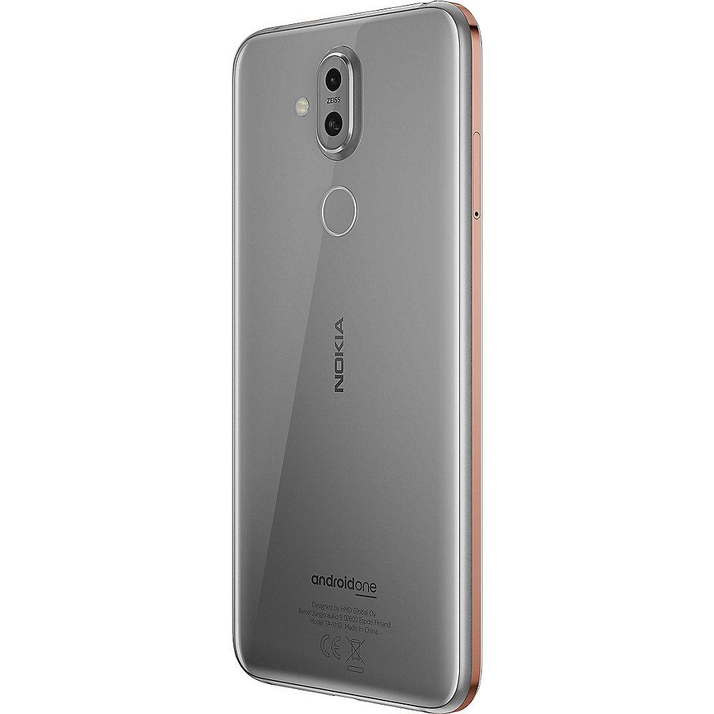 Nokia 8.1 64GB steel/copper mit Android One
