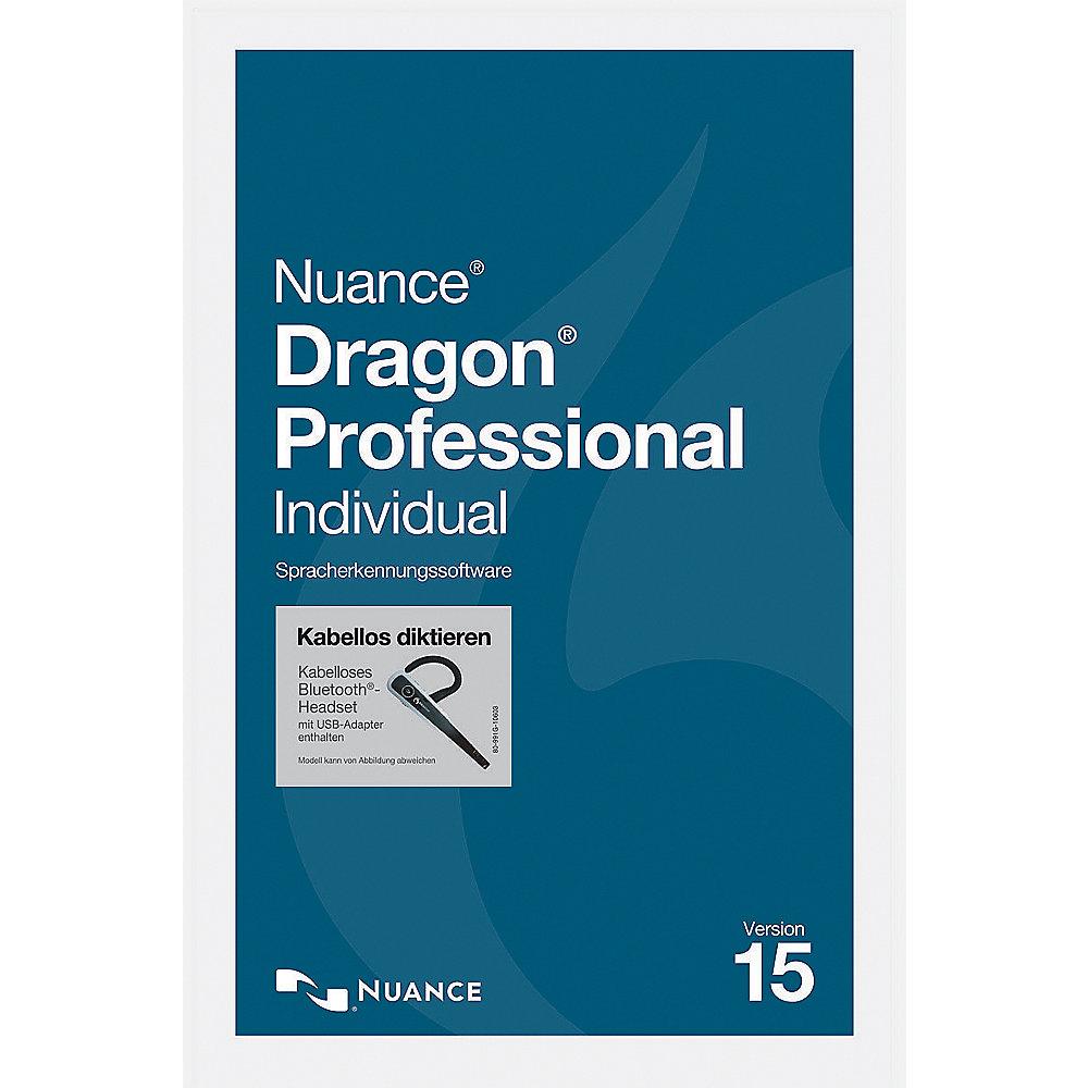 Nuance Dragon Professional Individual Wireless V.15 Box ENG english