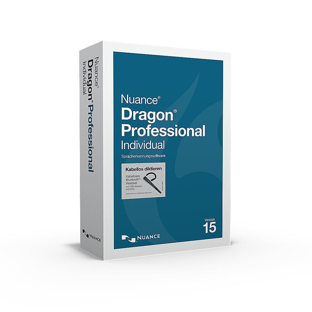 Nuance Dragon Professional Individual Wireless V.15 Box ENG english