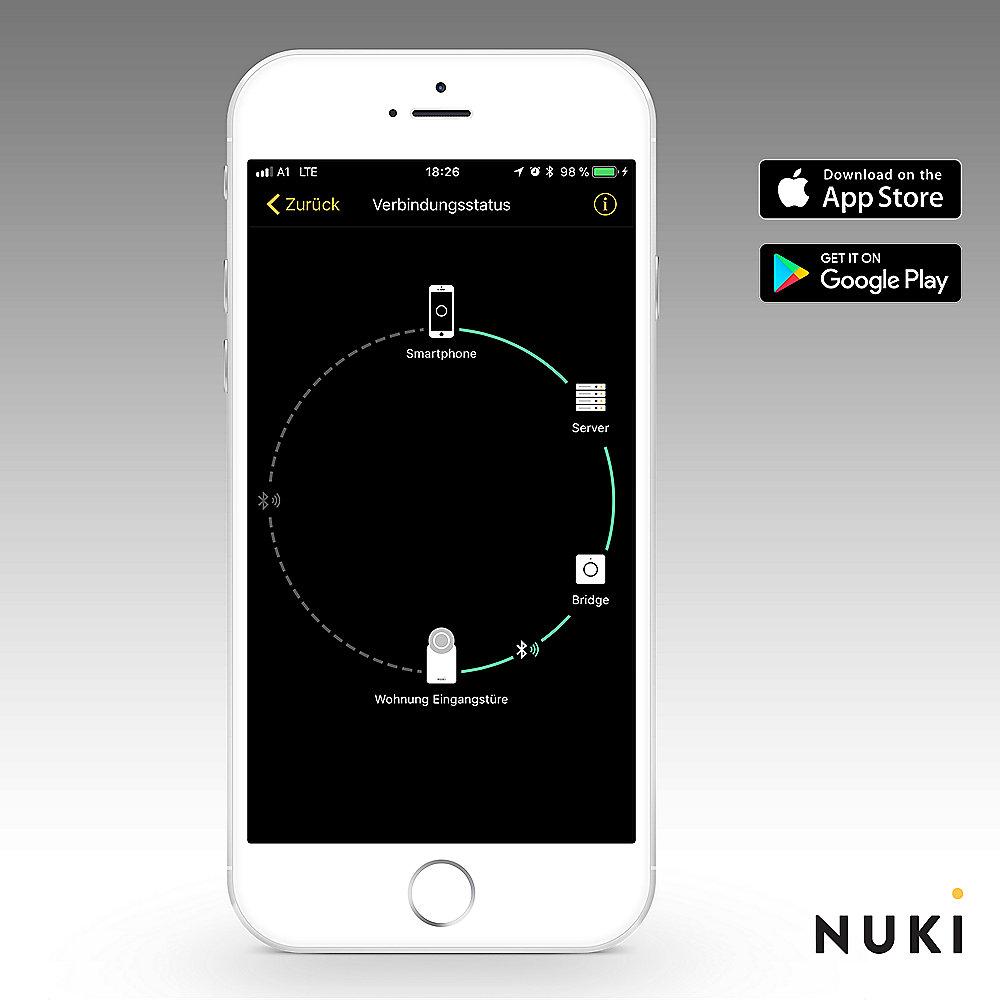 Nuki Bridge - Stay connected., Nuki, Bridge, Stay, connected.