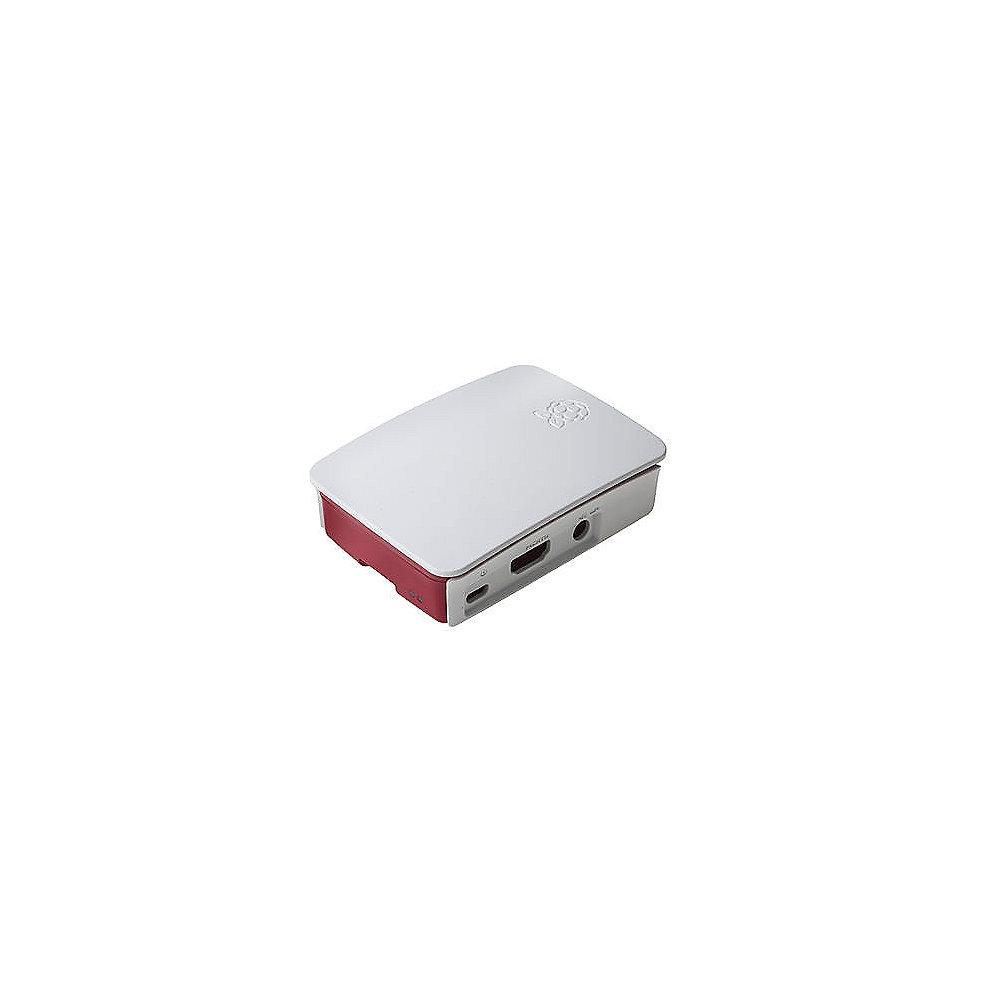 Offizielles Gehäuse Raspberry Pi 3 Typ B rot/weiß (TZT 241 AAA-01)