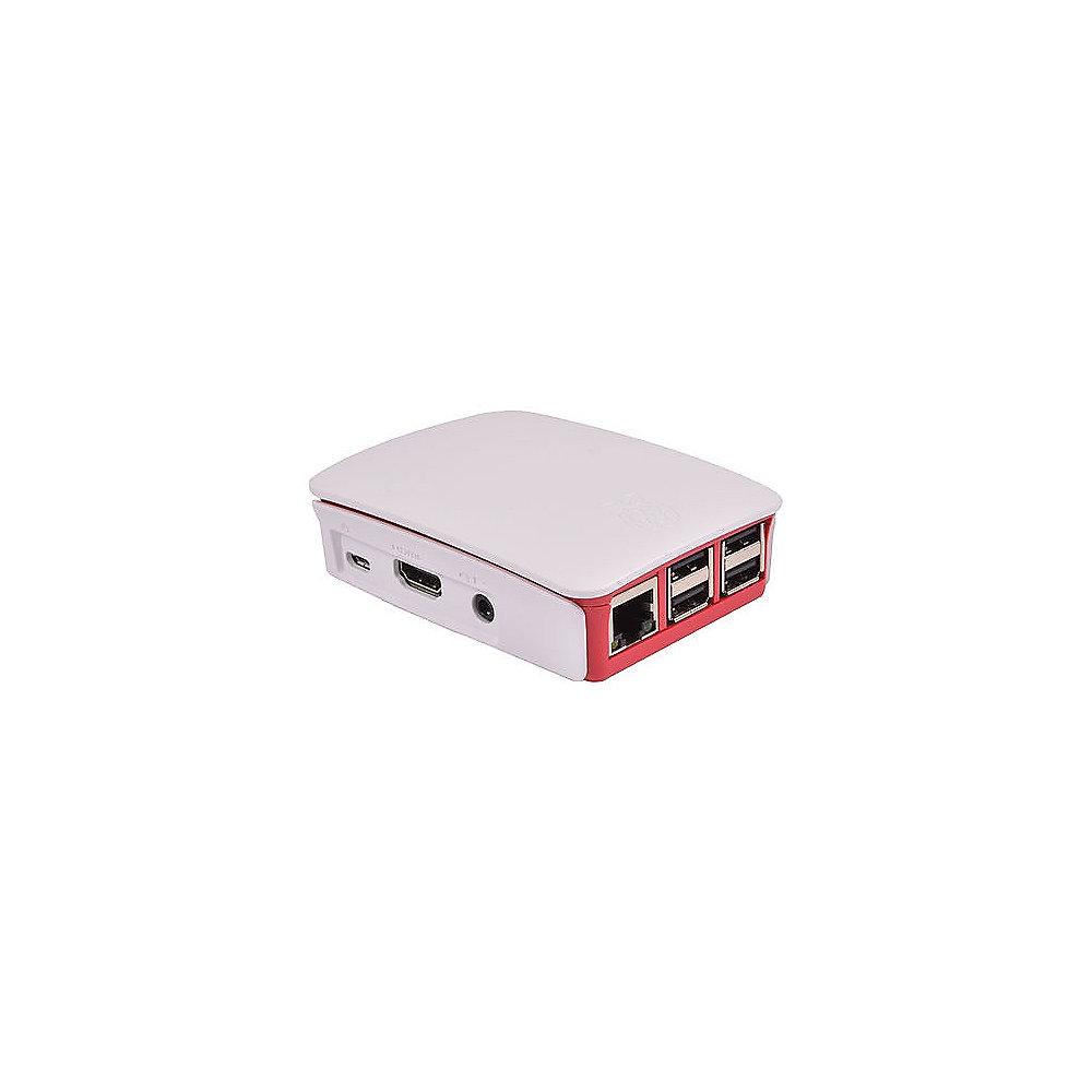 Offizielles Gehäuse Raspberry Pi 3 Typ B rot/weiß (TZT 241 AAA-01)