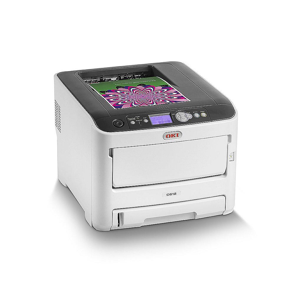 OKI C612n LED Farblaserdrucker LAN