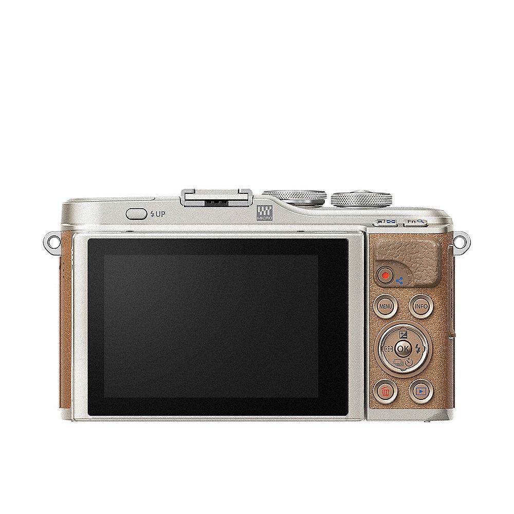 Olympus PEN E-PL9 Gehäuse Systemkamera braun, Olympus, PEN, E-PL9, Gehäuse, Systemkamera, braun