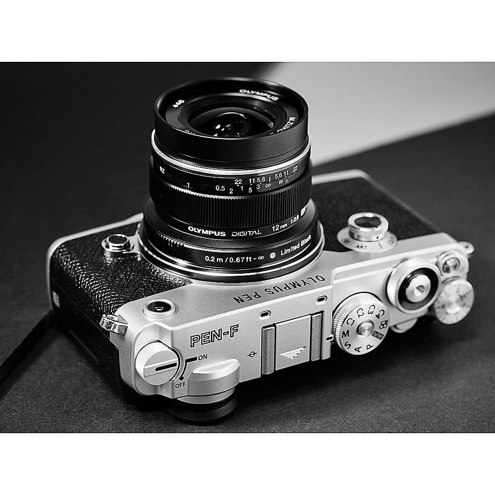 Olympus PEN-F Gehäuse Systemkamera schwarz