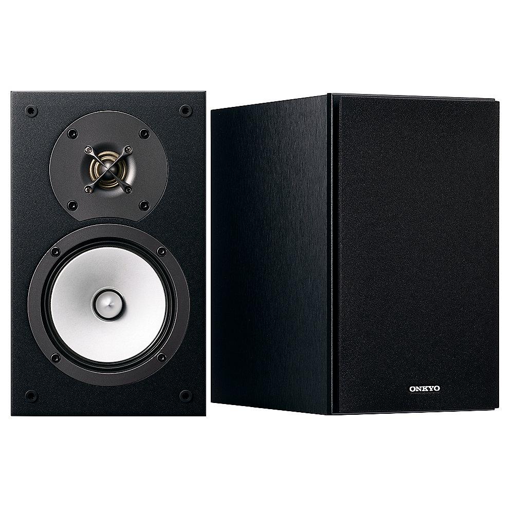 Onkyo D-175 2-Wege Bassreflex Lautsprecher schwarz -Paar-