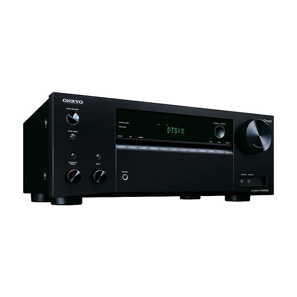 Onkyo TX-NR575 7.2 AV Netzwerk Receiver Bluetooth/Wi-Fi/Multiroom Schwarz