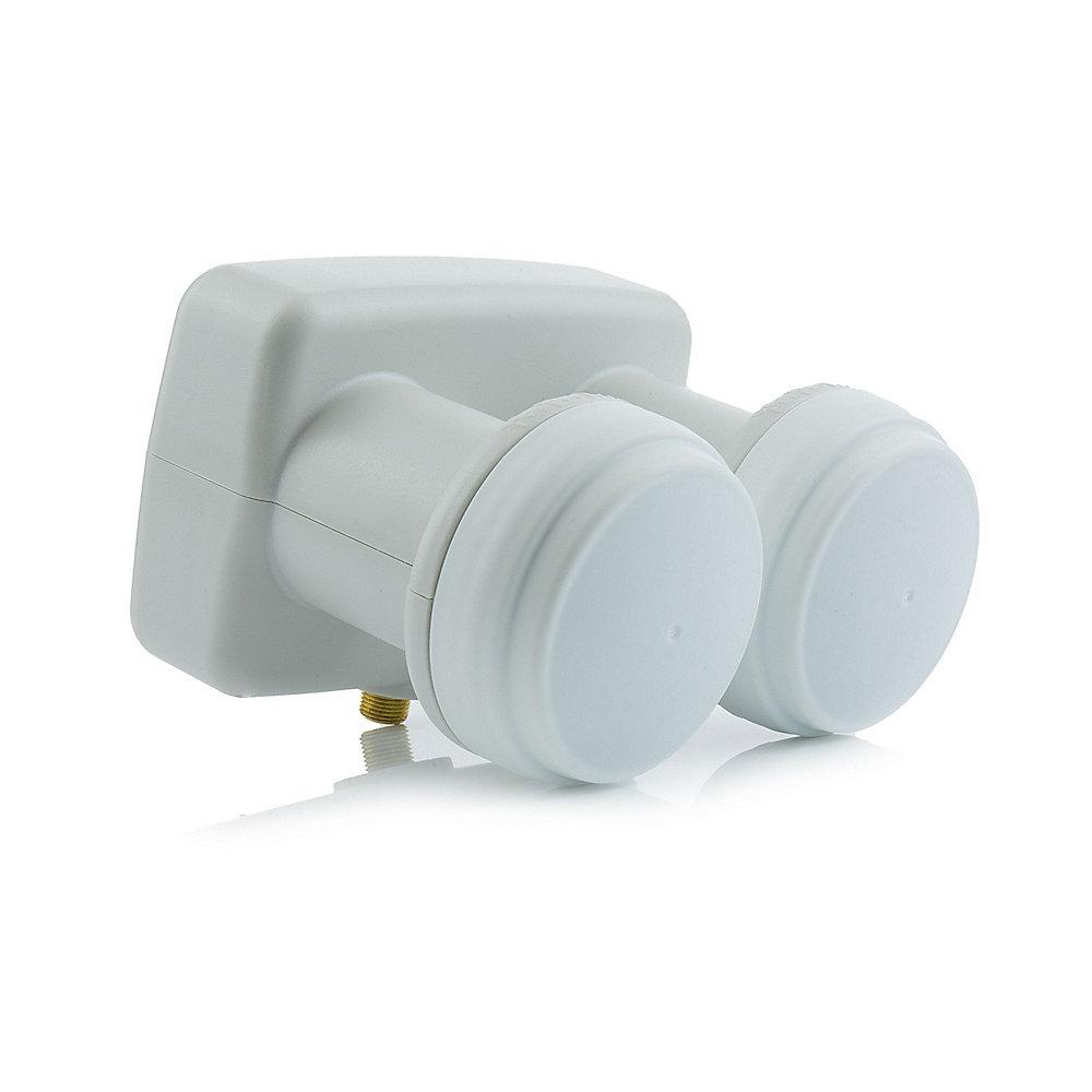 Opticum QA80 SAT   Monoblock Single LNB Antenne Stahl, Farbe: Ziegelrot