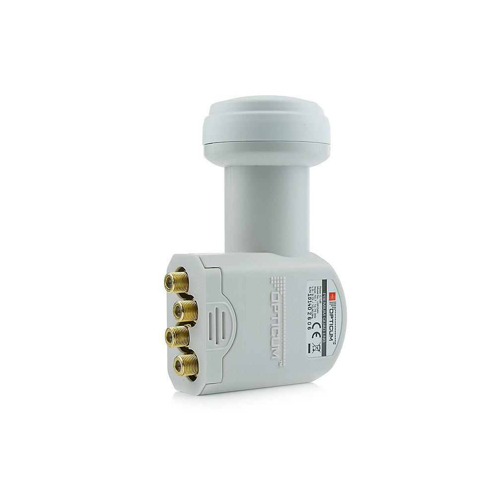 Opticum QA80 SAT   Quad-LNB Antenne Stahl, Farbe: Anthrazit