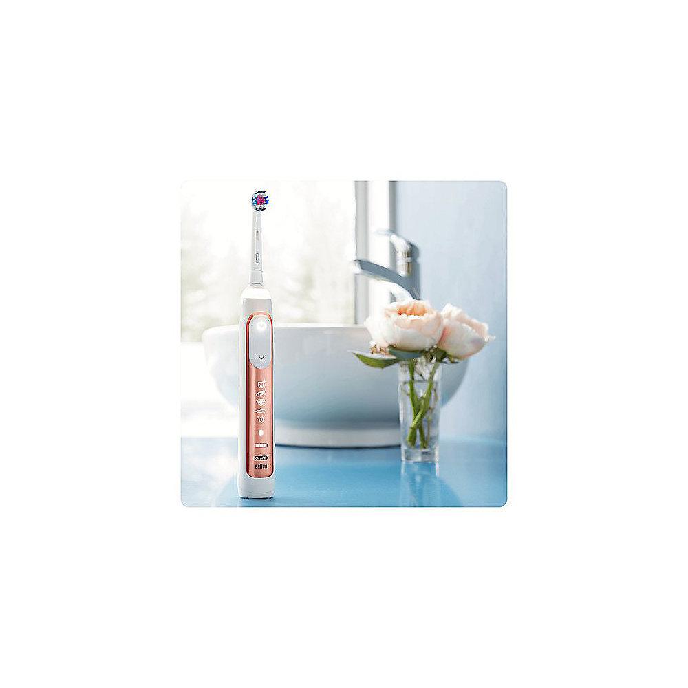 Oral-B Genius 9000S Rose Gold Elektrische Zahnbürste mit Bluetooth
