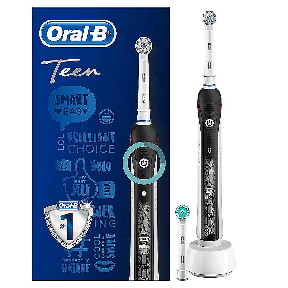 Oral-B Teen Black Elektrische Zahnbürste für Teenager ab 12 Jahren schwarz, Oral-B, Teen, Black, Elektrische, Zahnbürste, Teenager, ab, 12, Jahren, schwarz