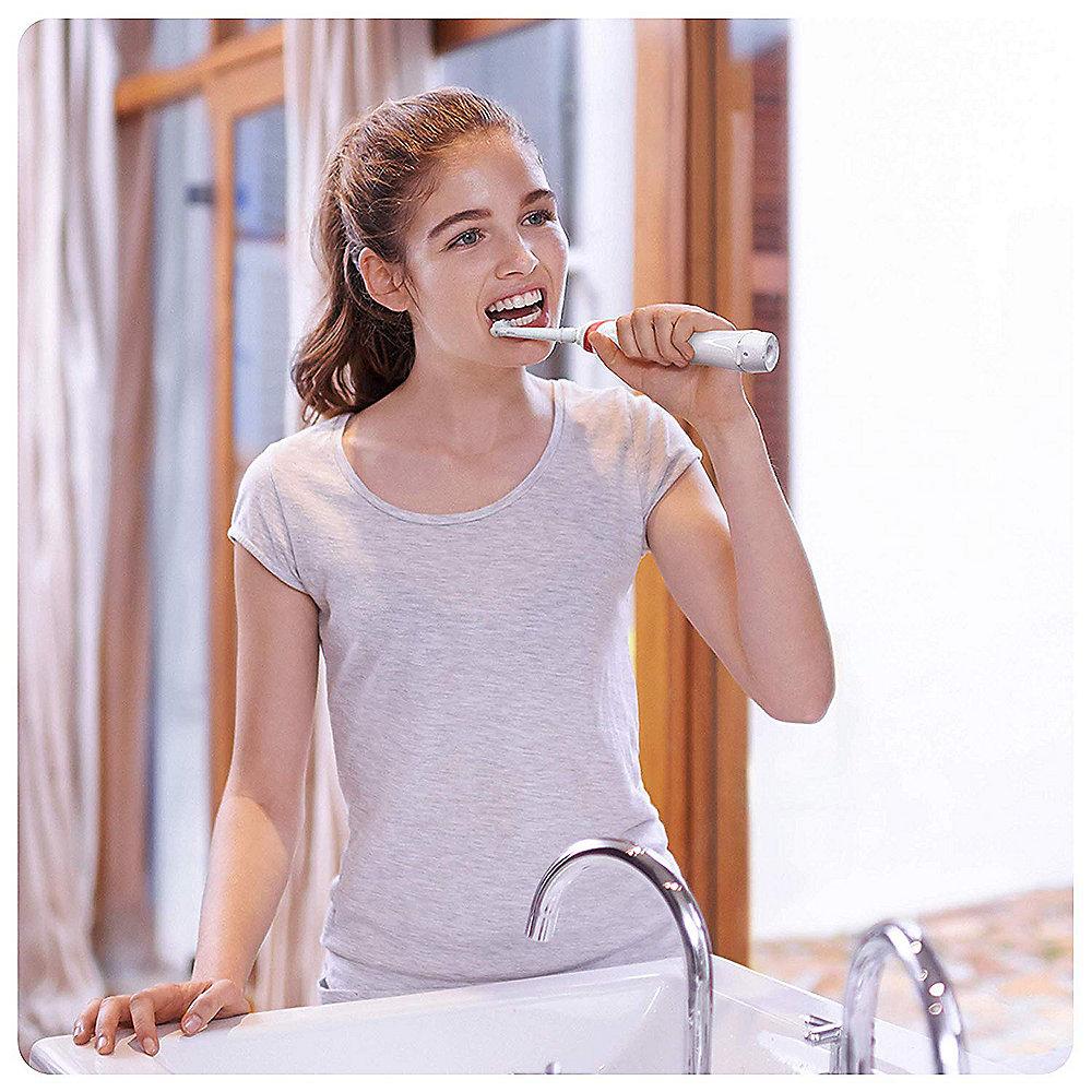 Oral-B Teen Black Elektrische Zahnbürste für Teenager ab 12 Jahren schwarz