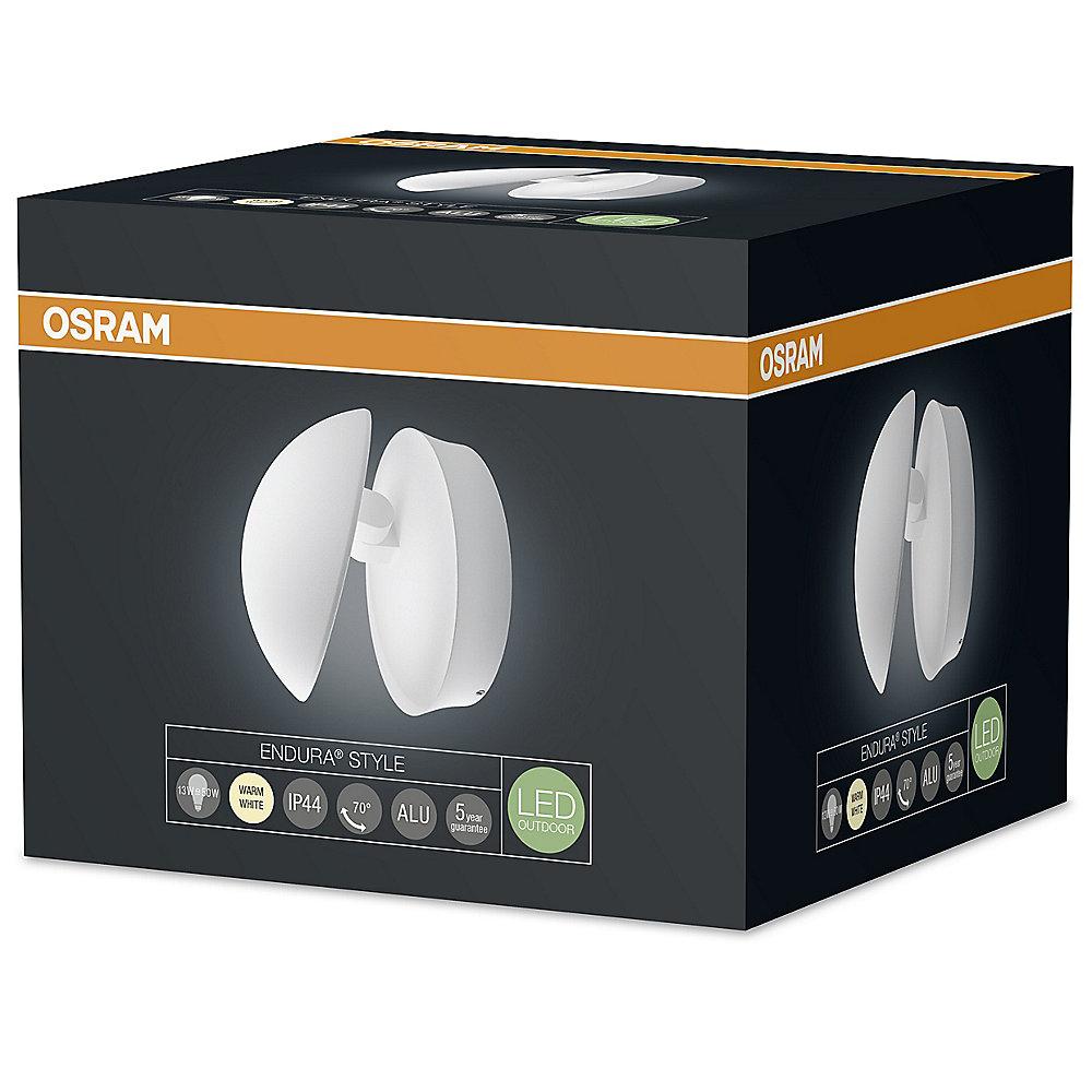 Osram Endura Style Cover Round LED-Außenwandleuchte weiß