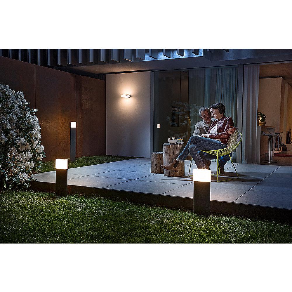 Osram Endura Style Ellipse LED-Außenwandleuchte grau