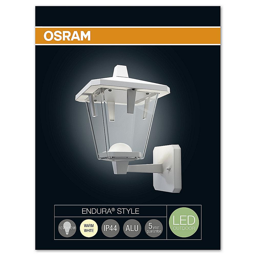 Osram Endura Style LED-Außenwandleuchte Classic Up weiß