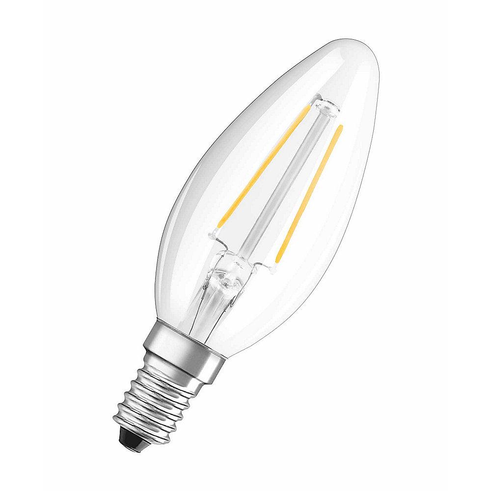 Osram LED Retrofit Classic B25 Kerze 2W (23W) E14 klar warmweiß