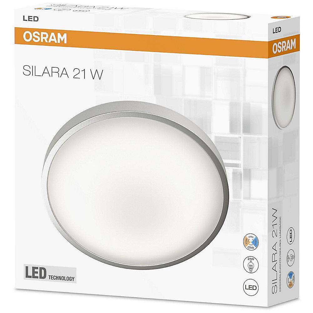 Osram Silara Clickswitch LED-Deckenleuchte 41 cm weiß