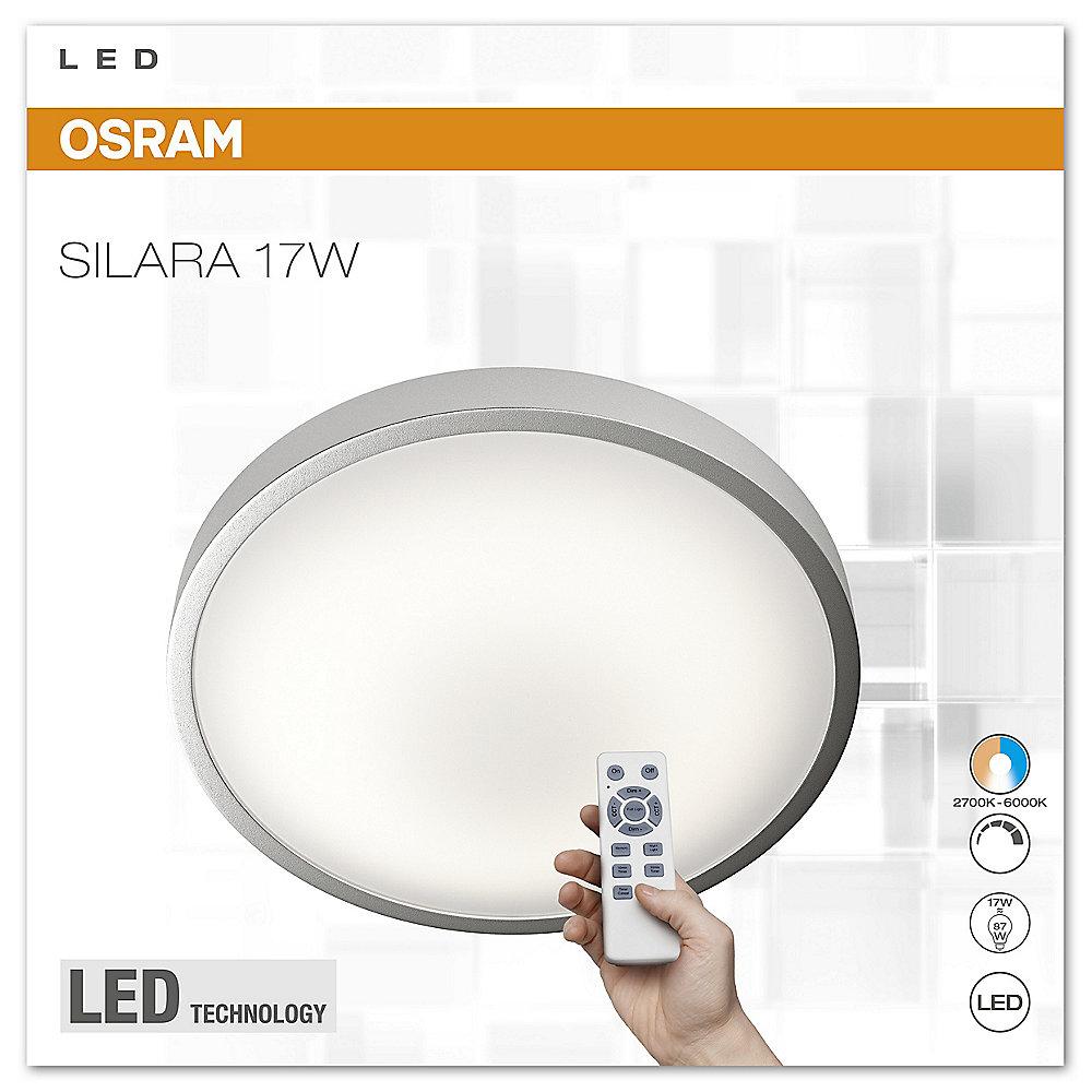 Osram Silara LED-Deckenleuchte mit Fernbedienung 31 cm weiß