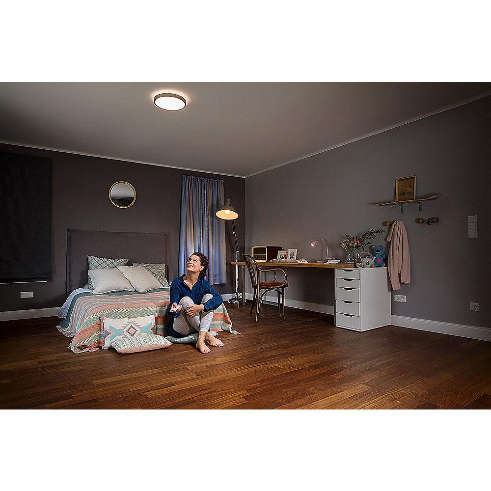 Osram Silara LED-Deckenleuchte mit Fernbedienung 41 cm weiß