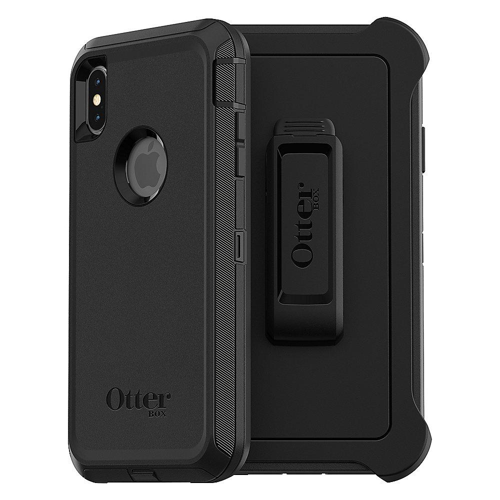 OtterBox Defender Screenless Schutzhülle für iPhone Xs Max schwarz 77-59971