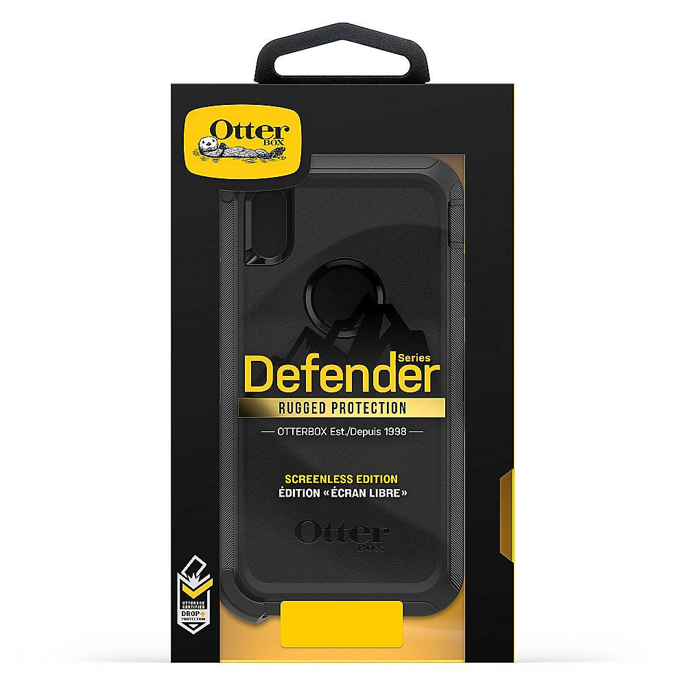 OtterBox Defender Screenless Schutzhülle für iPhone Xs Max schwarz 77-59971