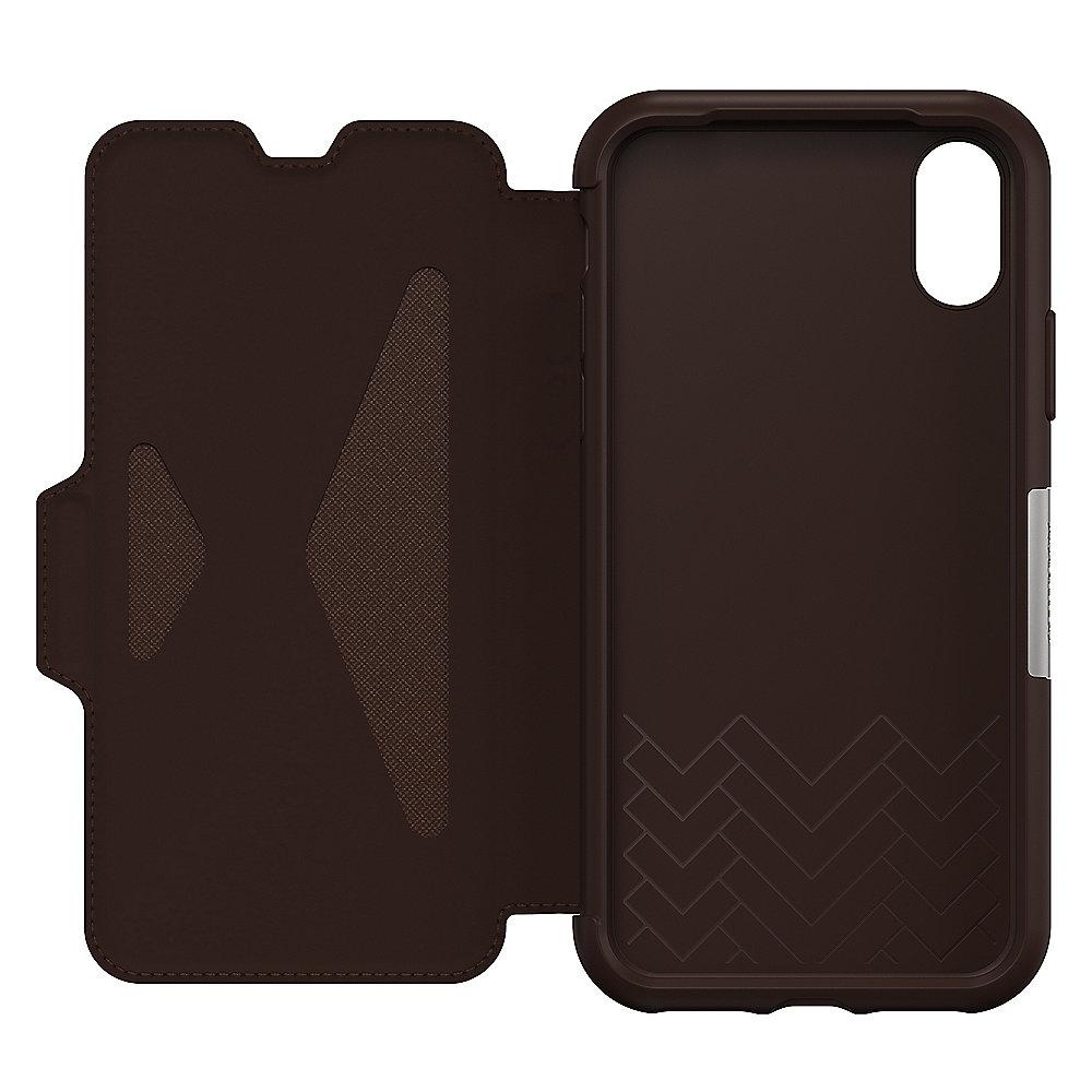 OtterBox Strada Schutzhülle für iPhone X/Xs espresso 77-59631