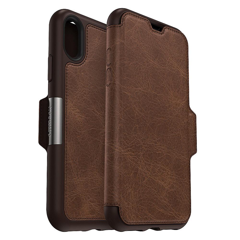 OtterBox Strada Schutzhülle für iPhone X/Xs espresso 77-59631