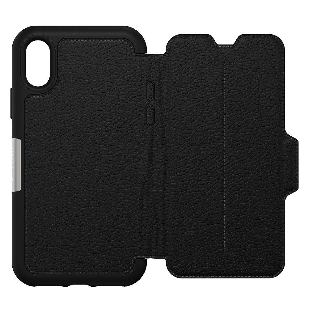 OtterBox Strada Schutzhülle für iPhone X/Xs schwarz 77-59630