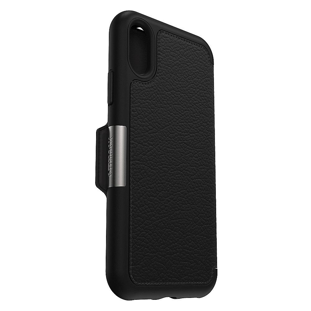 OtterBox Strada Schutzhülle für iPhone X/Xs schwarz 77-59630
