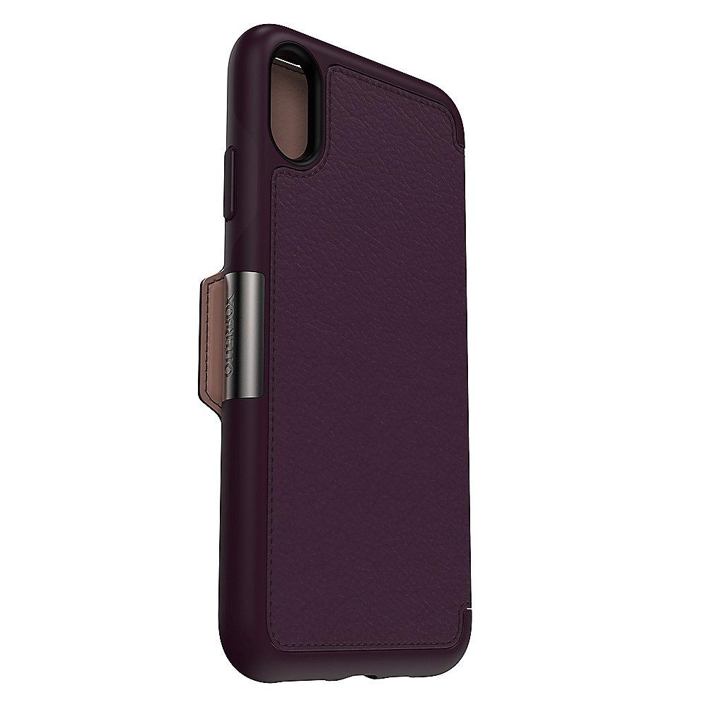 OtterBox Strada Schutzhülle für iPhone Xs Max violett 77-60134