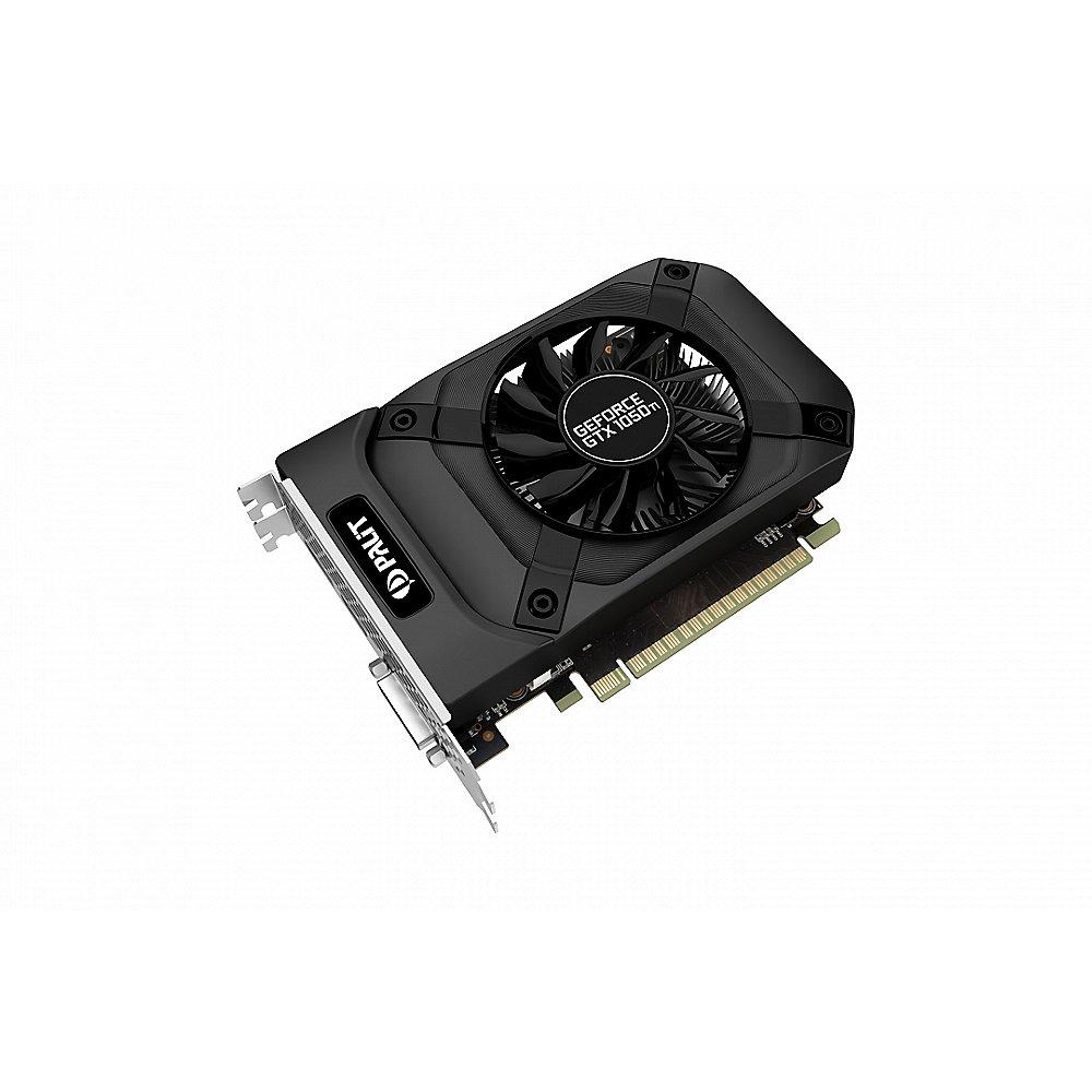 Palit GeForce GTX 1050 StormX 2GB GDDR5 Grafikkarte DVI/HDMI/DP