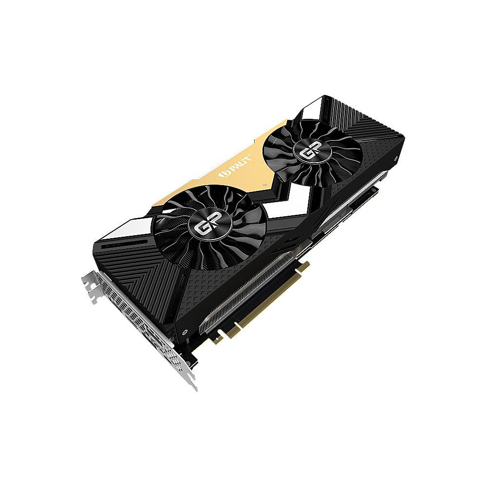 Palit GeForce RTX 2080Ti GamingPro OC 11GB GDDR6 Grafikkarte 3xDP/HDMI/USB-C