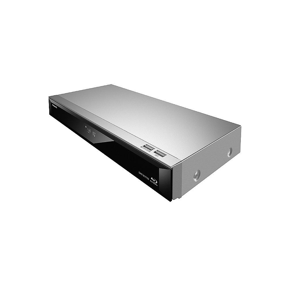 Panasonic DMR-BCT765EG Blu-ray Recorder, 500 GB HDD, DVB-C Twin Tuner silber, Panasonic, DMR-BCT765EG, Blu-ray, Recorder, 500, GB, HDD, DVB-C, Twin, Tuner, silber