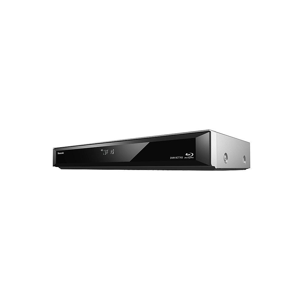 Panasonic DMR-BCT765EG Blu-ray Recorder, 500 GB HDD, DVB-C Twin Tuner silber