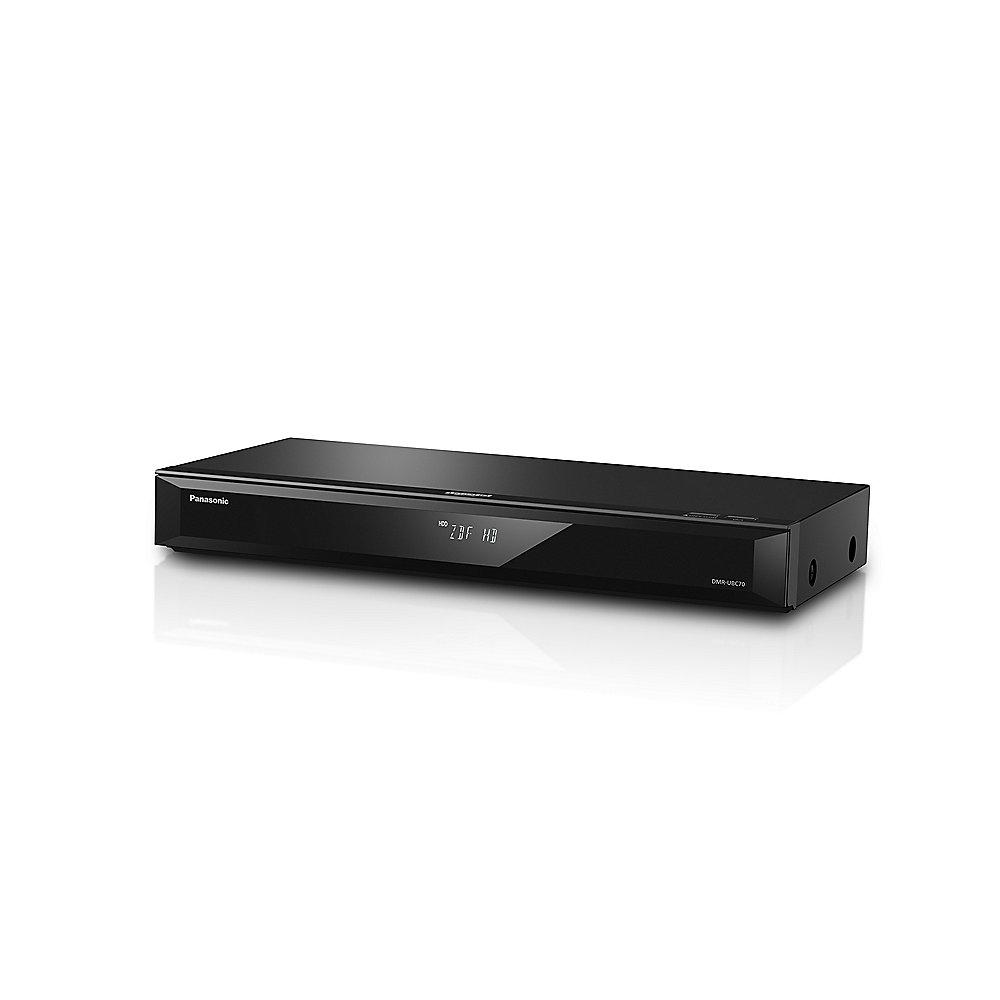 Panasonic DMR-UBS70EGK UHD Blu-ray Recorder 500GB HDD 2x DVB-S Tuner Schwarz